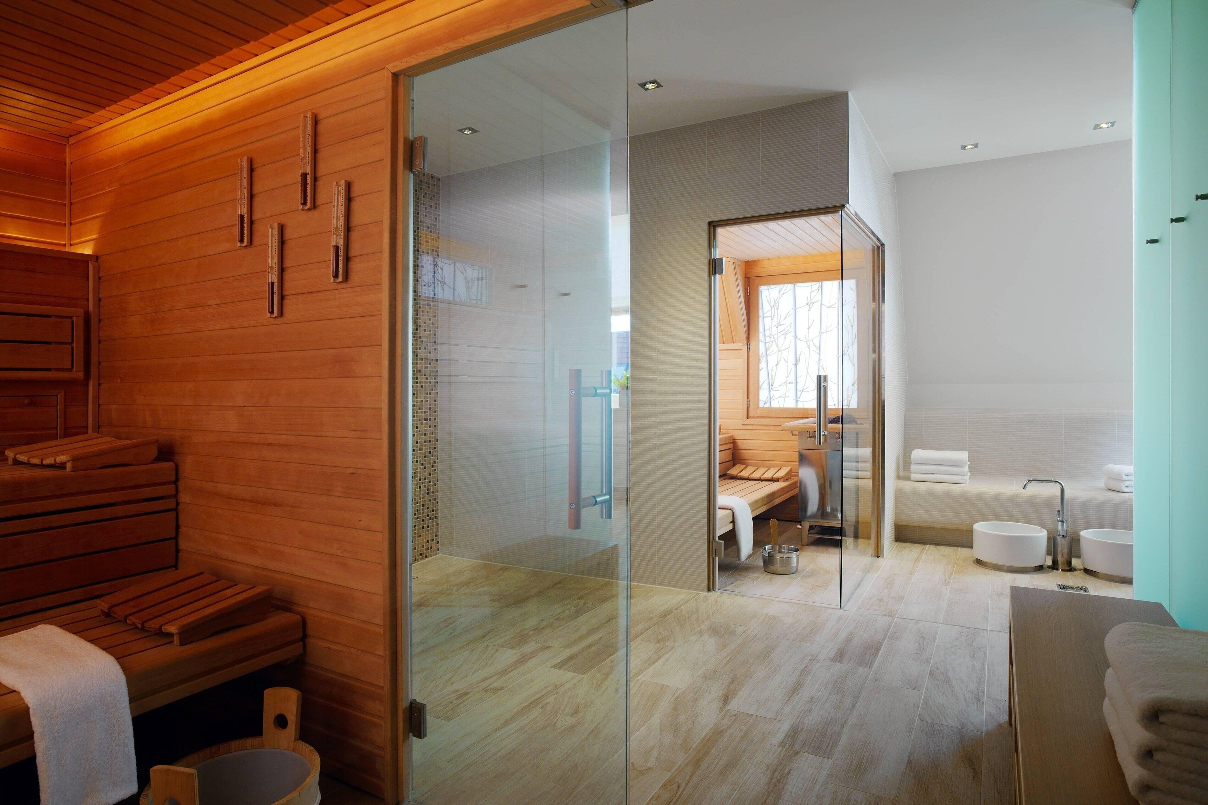 sauna, body treatments, facials, 4 treatment rooms