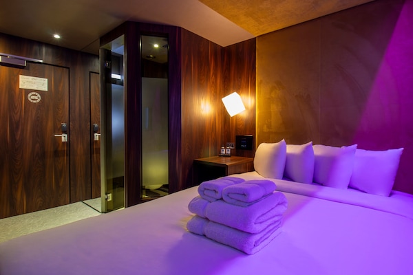 Phòng đôi phong cách cổ điển, không cửa sổ | Bộ trải giường bằng vải cotton Ai Cập, bộ đồ giường cao cấp