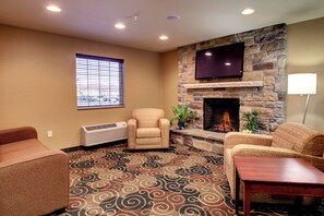 Sala de estar en el lobby