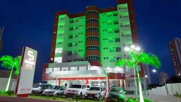 Front of property - evening/night