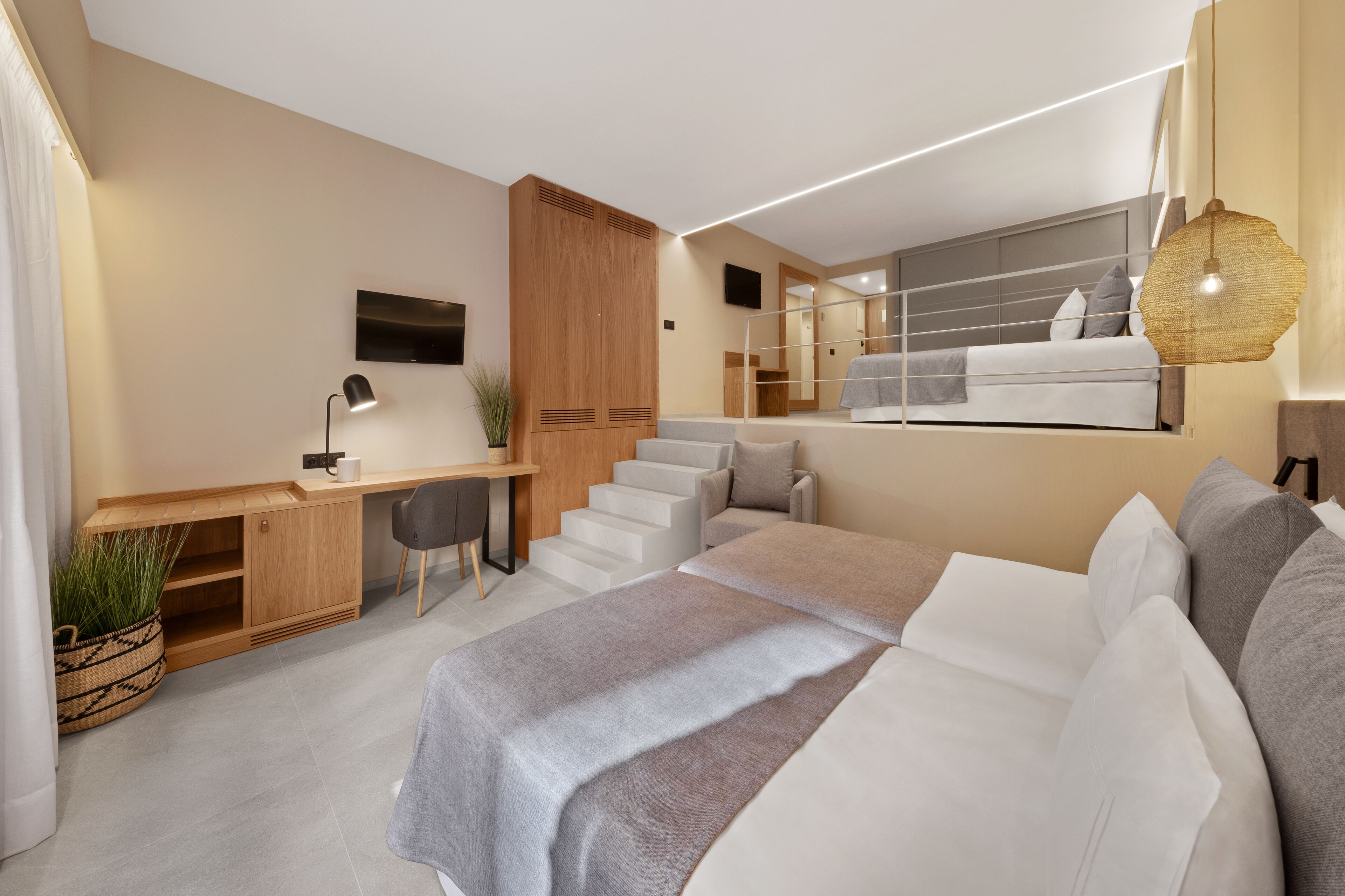 Minibar, in-room safe, desk, blackout curtains