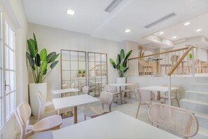 Daily buffet breakfast (EUR 15 per person)