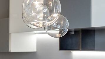 Apartamento design | Cozinha privada | Cafeteira/chaleira