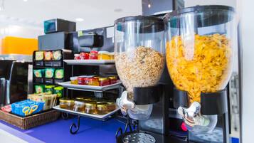 Daily buffet breakfast for a fee