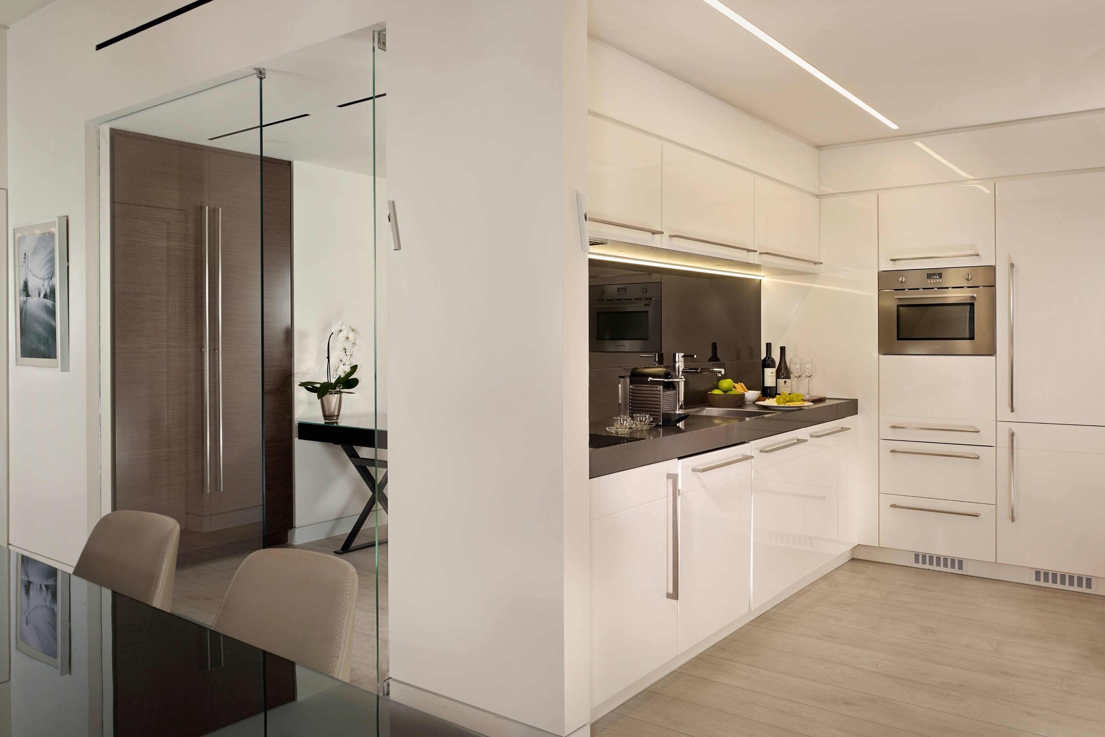 penthouse, 1 bedroom, sea view (penthouse suite,1 bedroom) | private kitchen | espresso maker