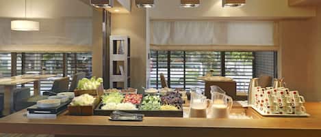 Colazione a buffet, servita tutte le mattine (605 TWD a persona)