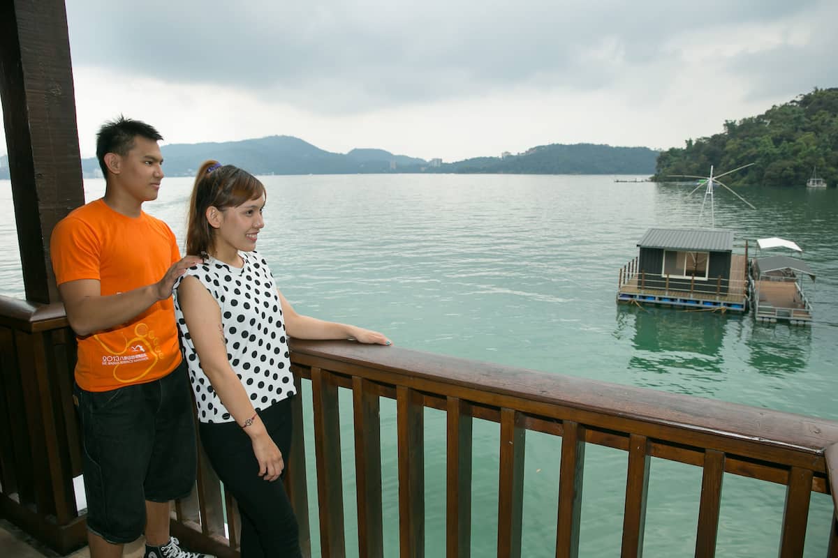 deluxe quadruple room, 2 double beds, balcony, lake view | 1 bedroom, in-room safe, desk, free wifi