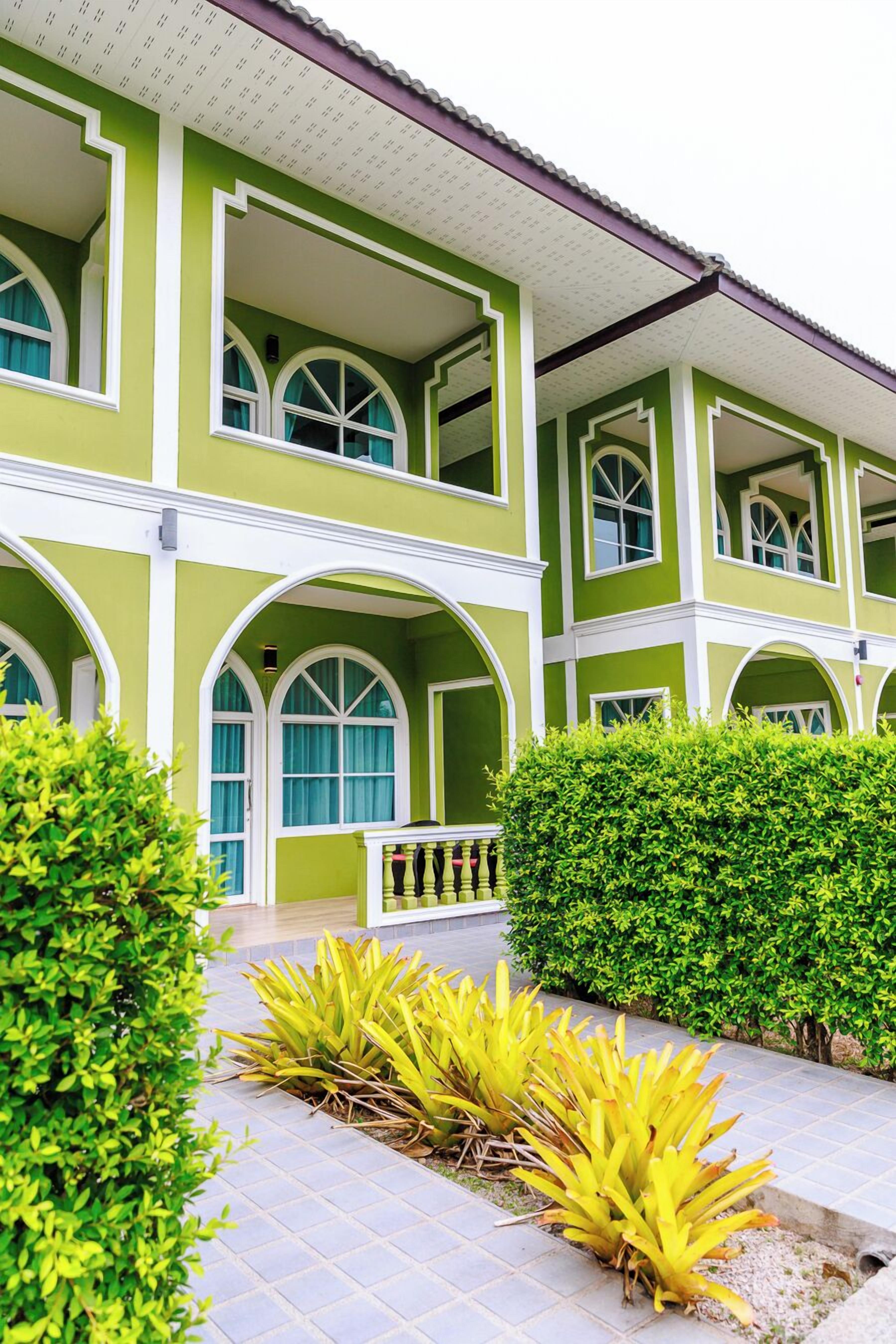 Fachada del alojamiento