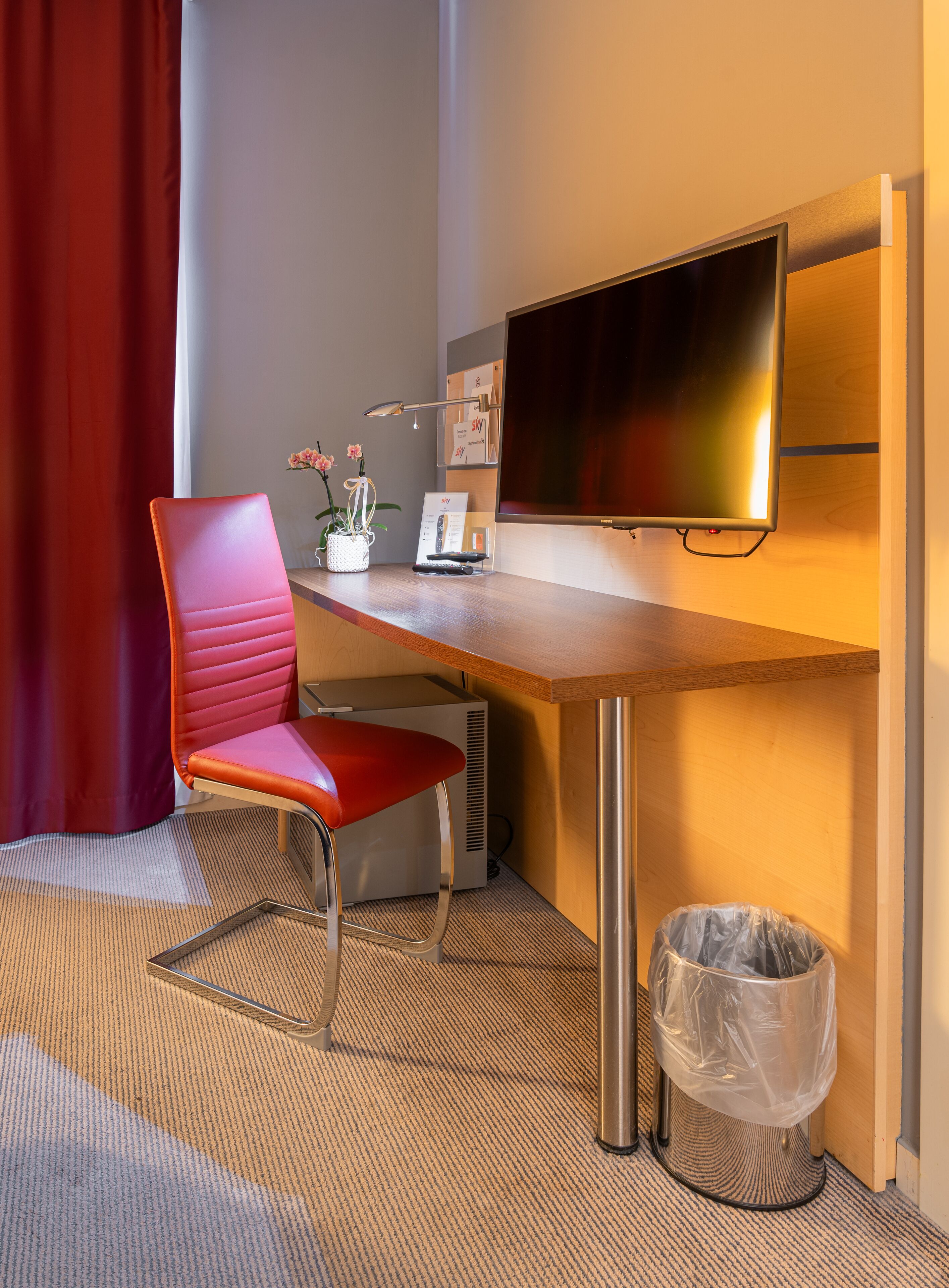 in-room safe, desk, blackout curtains, soundproofing