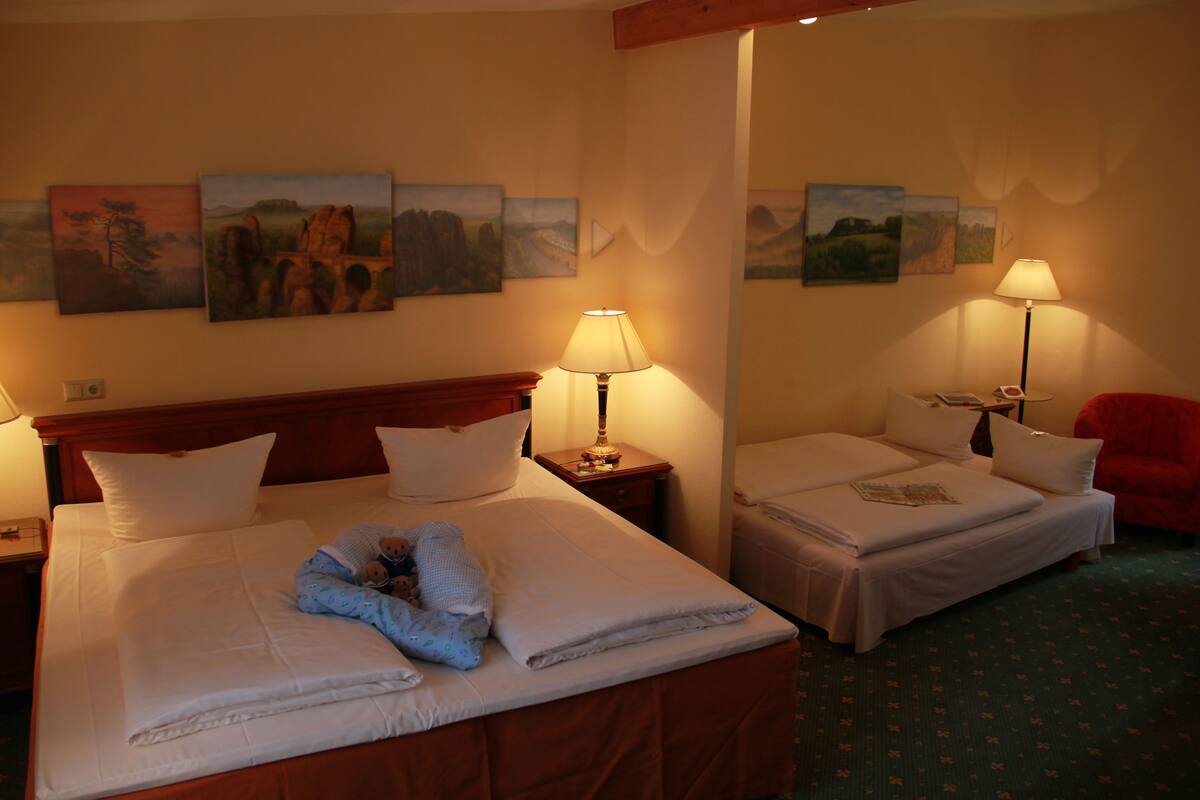 Quadruple Room | Premium bedding, pillow-top beds, minibar, in-room safe