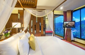 Premium Suite 2 Bedroom | Odada kasa, masa, ücretsiz kablosuz İnternet, çarşaf takımı