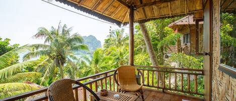 Bungalow, vue mer (Fan ) | Balcon