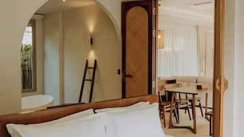 Down comforters, minibar, in-room safe, individually decorated