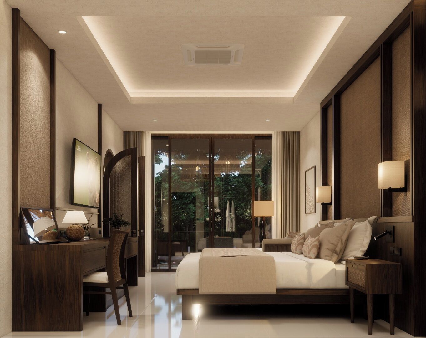 Kamer | Donsdekens, een minibar, een kluis op de kamer, individueel gedecoreerd