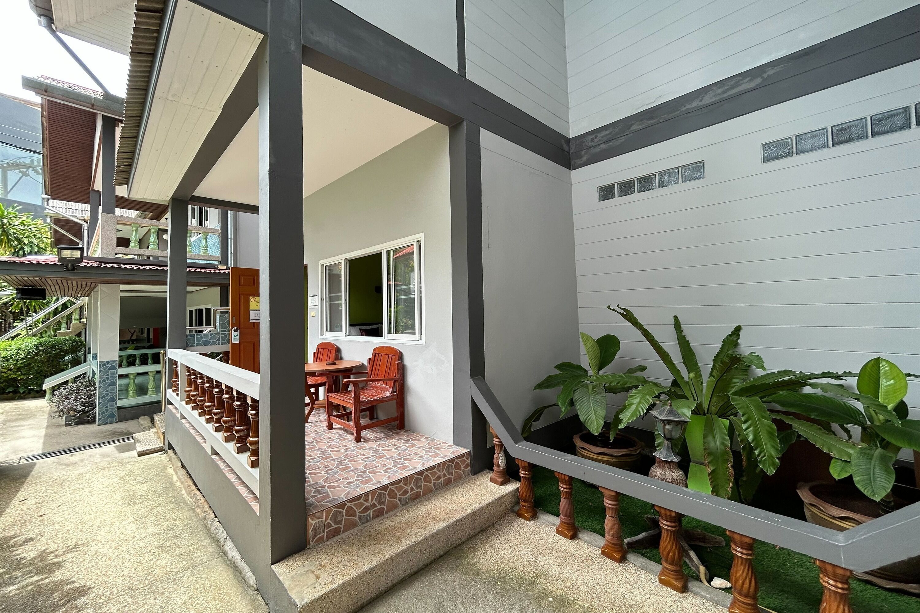 Fachada de la propiedad