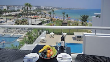 Vue depuis le balcon