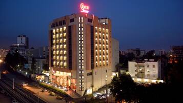 Blick von der Unterkunft