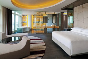 Suite Club, 1 trĂšs grand lit, vue fleuve