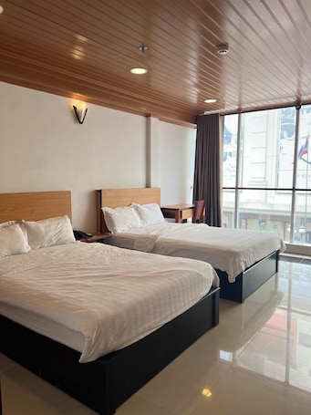 Family Quadruple Room | Premium bedding, pillowtop beds, minibar, in-room safe