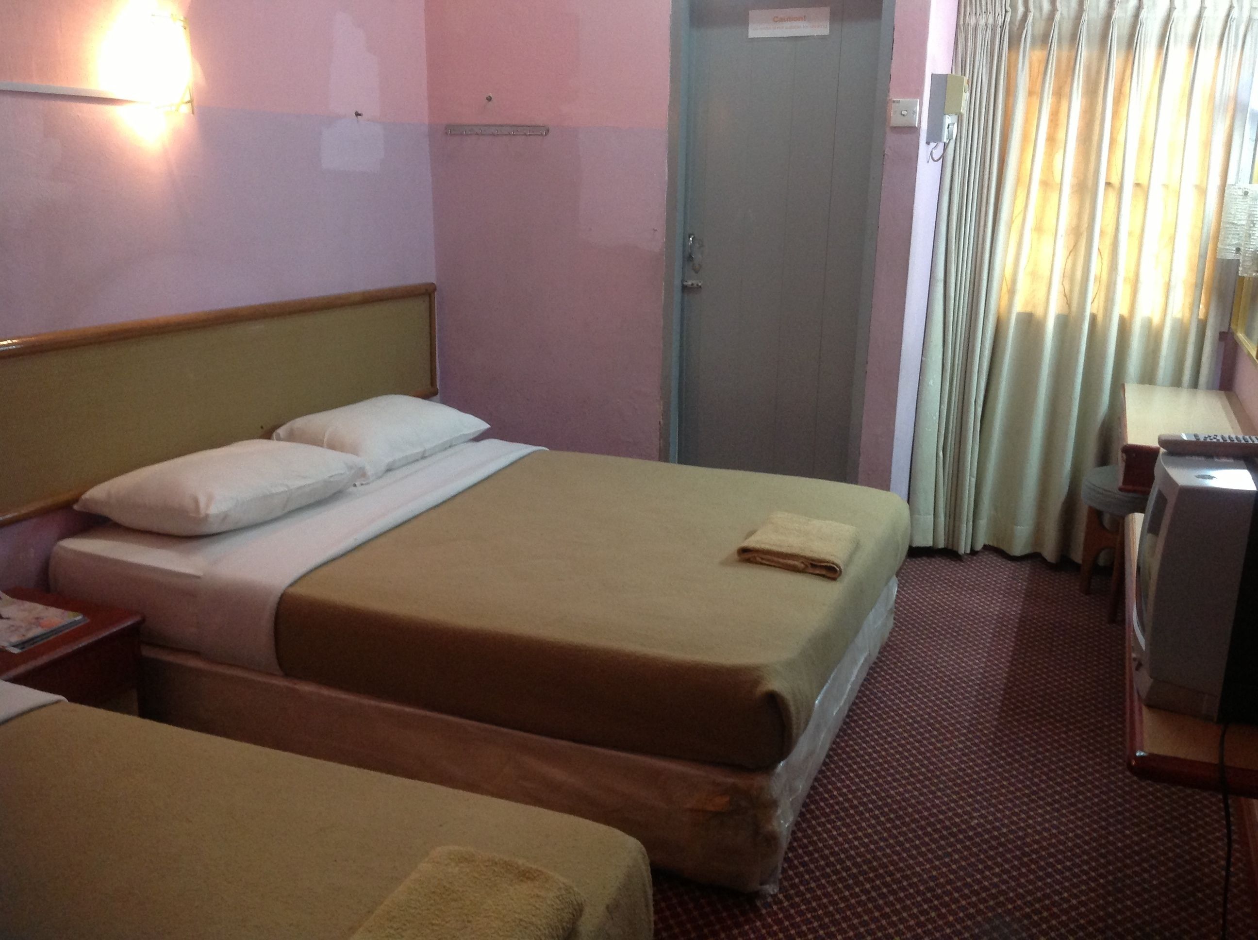 Desk, iron/ironing board, rollaway beds, free WiFi