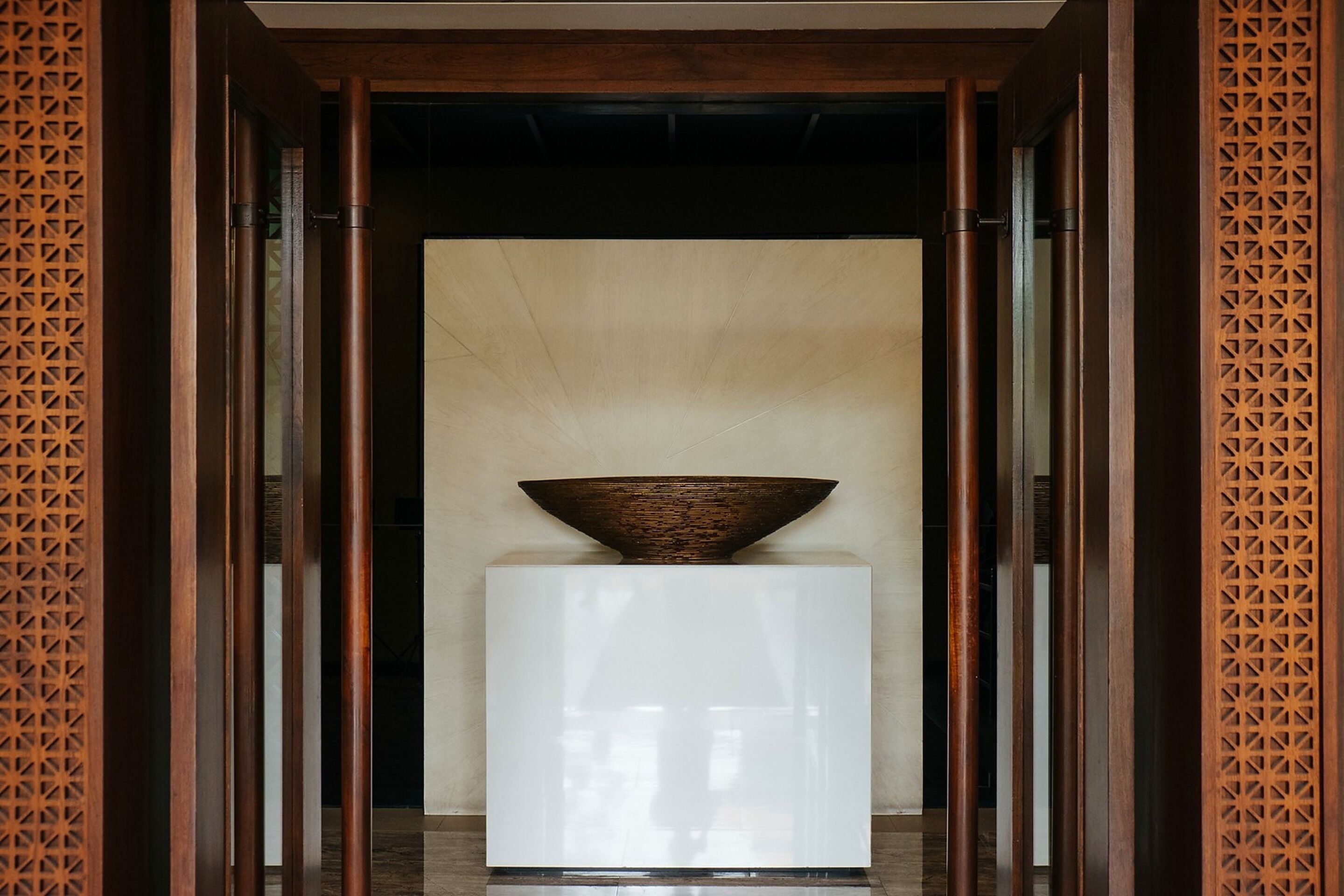 Entrée de l’hébergement