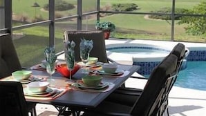 Terrace/patio - Stoneman Vacation Location In The Davenport Florida Area (Davenport)
