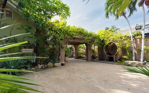 Entrée de l’hébergement 