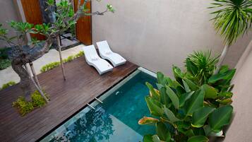 Villa, 2 Schlafzimmer, eigener Pool | Terrasse/Patio