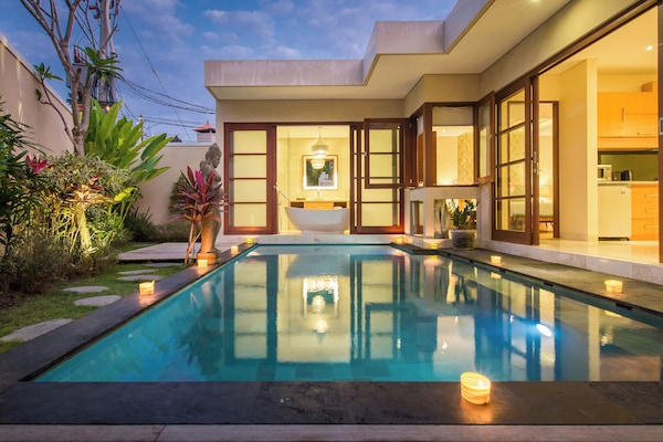 One - Bedroom Villa with Private Pool and 6 mins walk to the beach | View from room