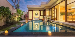 Villa, 1 chambre, piscine privée | Vue de la chambre