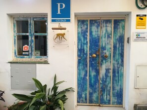 Entrada de la propiedad