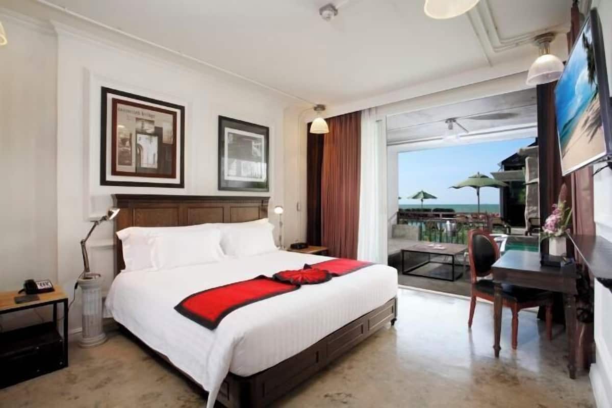 Ropa de cama de alta calidad y minibar