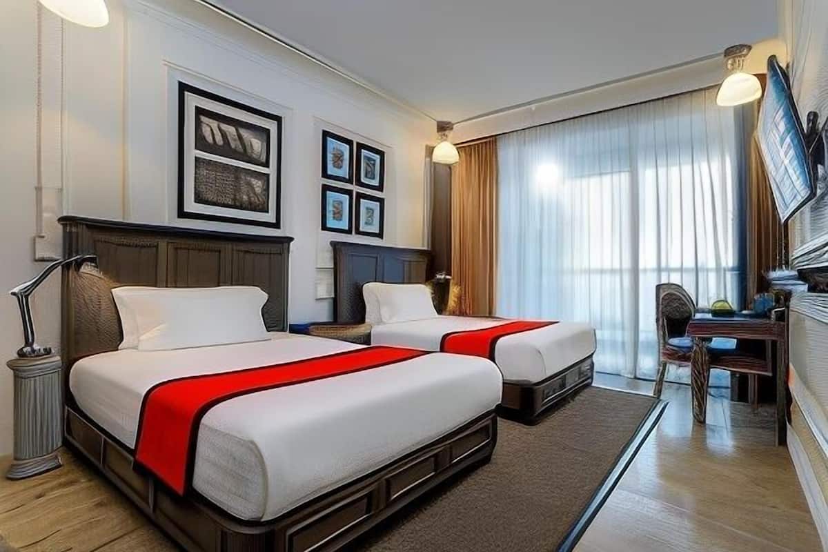 Ropa de cama de alta calidad y minibar