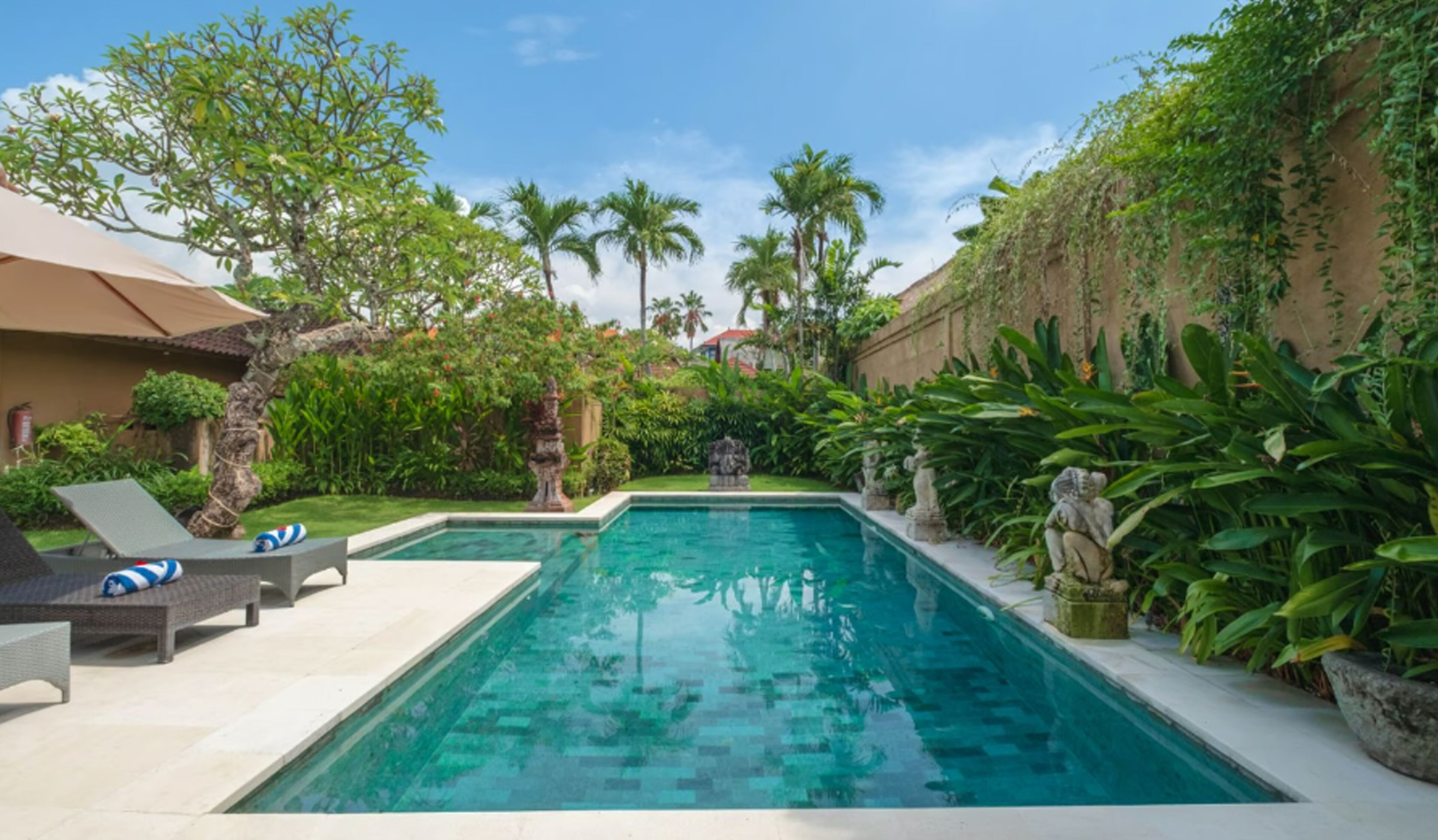 Vila standard, 2 quartos, piscina particular, vista para a piscina (2 Bedrooms Pool Villa) | Vista do quarto