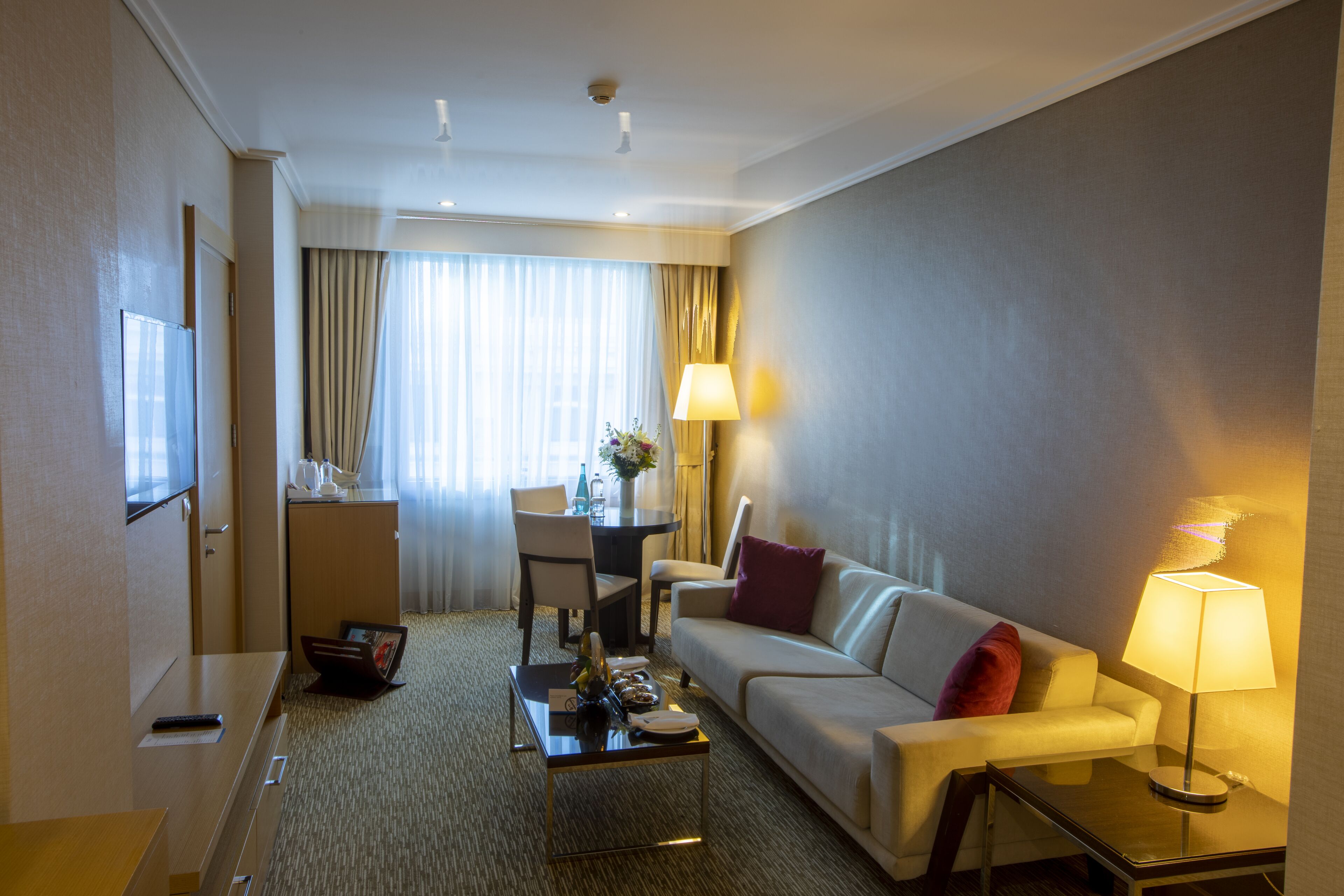 Suite - byudsigt | Stue | Fladskærms-tv