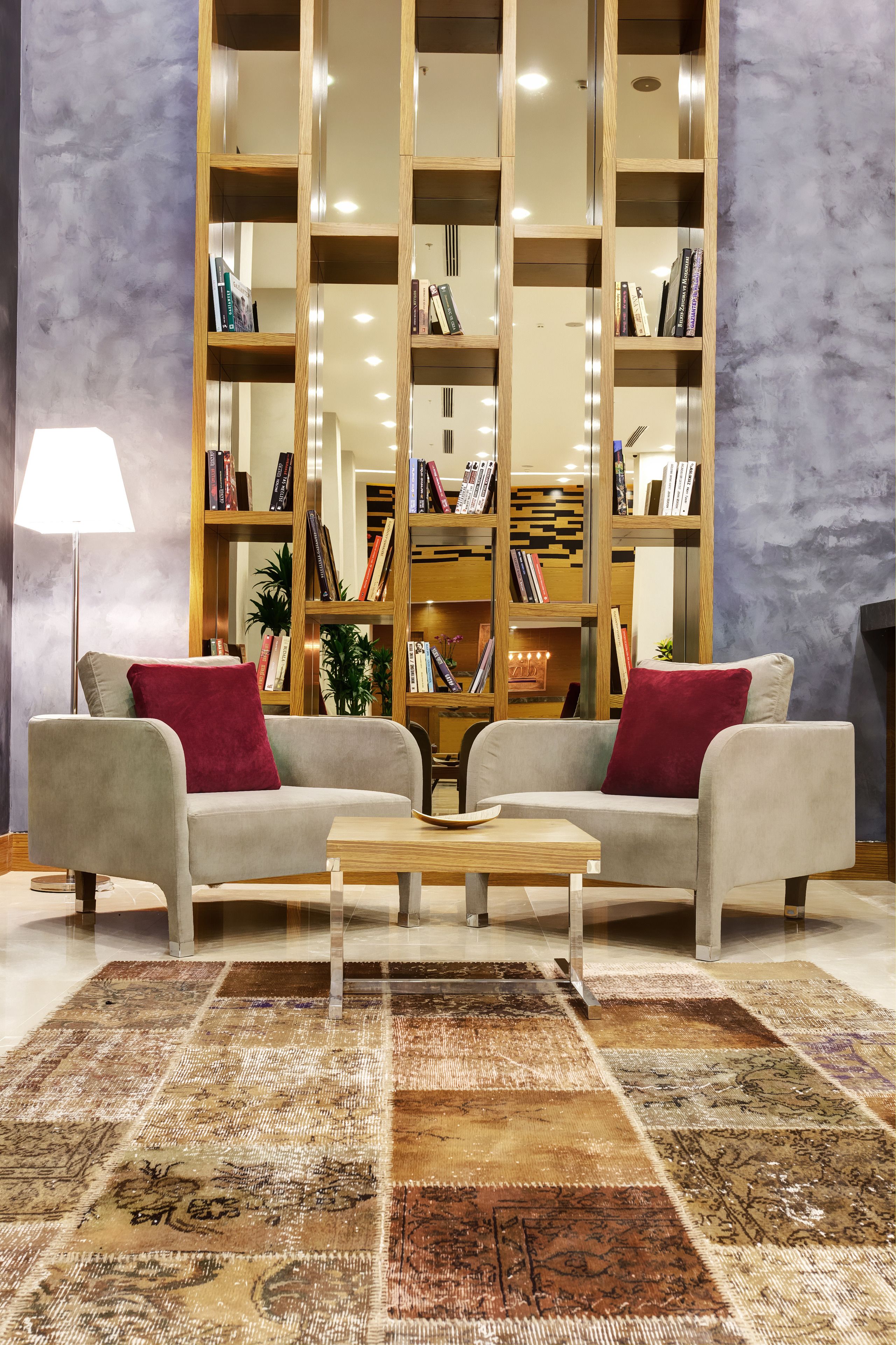 Sala de estar en el lobby