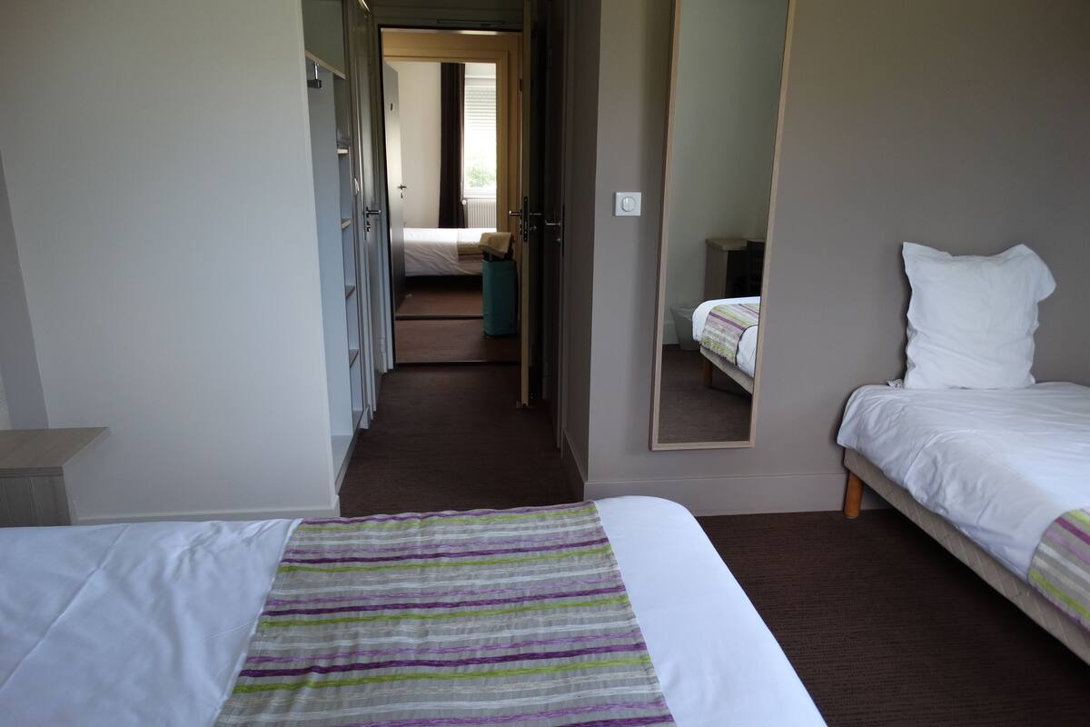 family room | individually decorated, individually furnished, desk, soundproofing