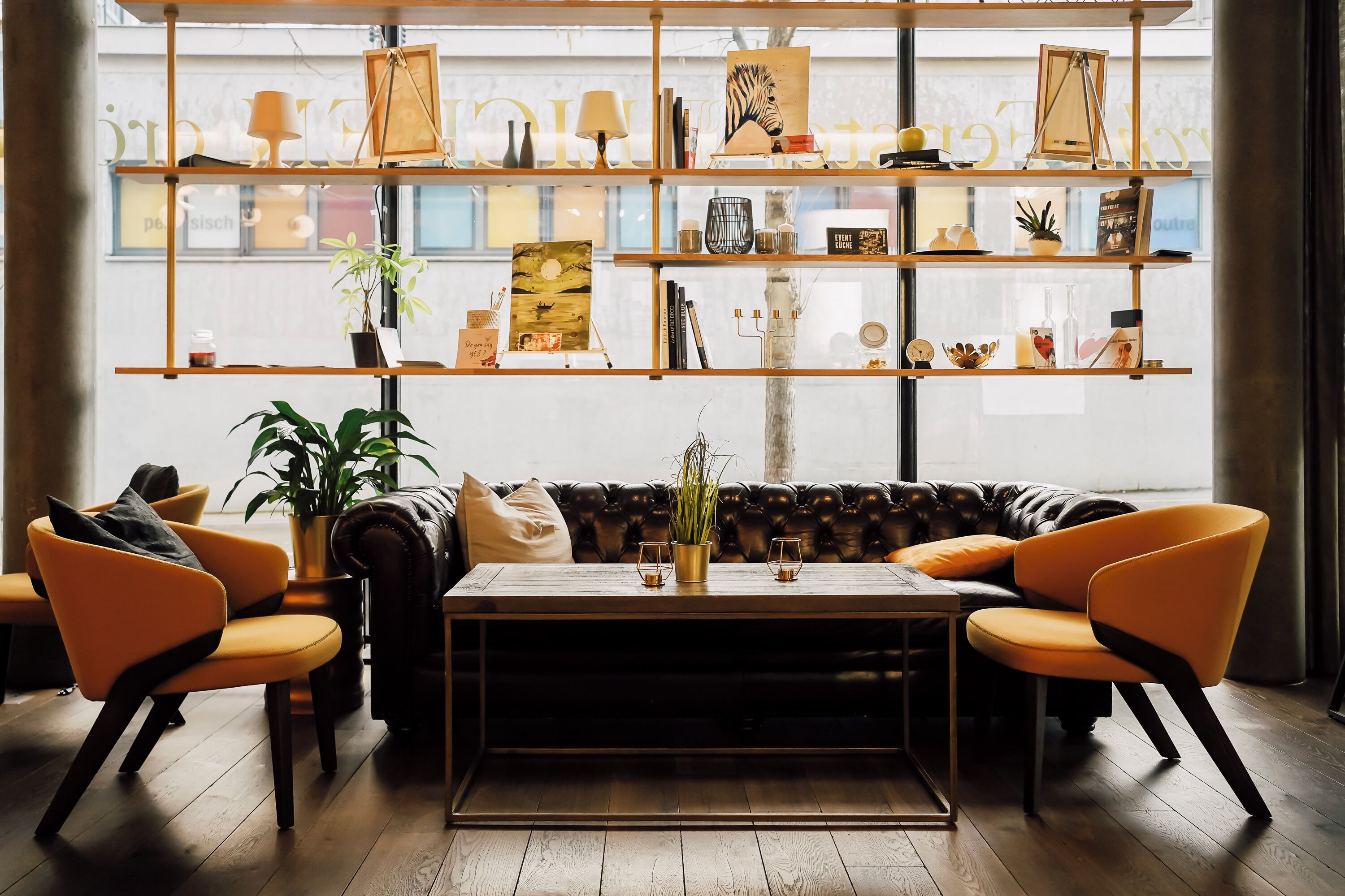 Àrea amb seients del vestíbul