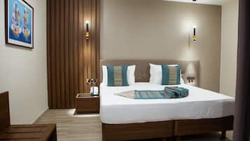 1 chambre, coffres-forts dans les chambres, bureau, rideaux occultants