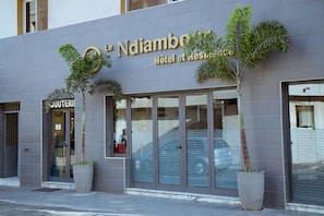 Entrée de l’hébergement