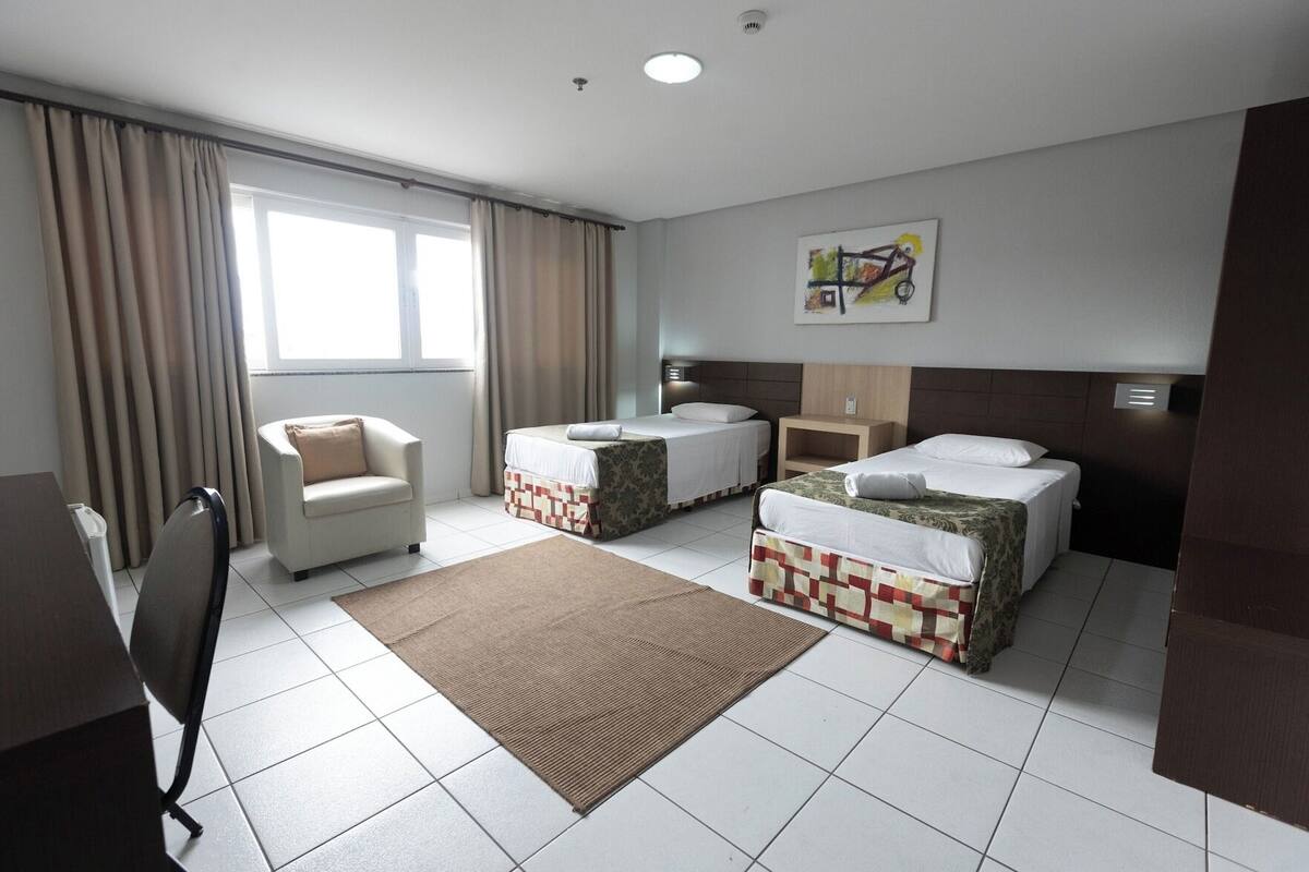 Minibar, desk, blackout curtains, soundproofing