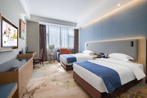 In-room safe, soundproofing, free WiFi, bed sheets - Ramada Linyi North (Linyi)