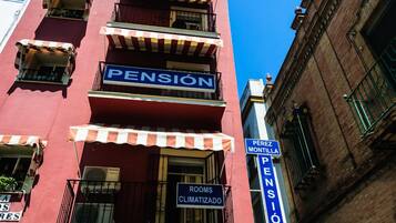 Voorkant van accommodatie