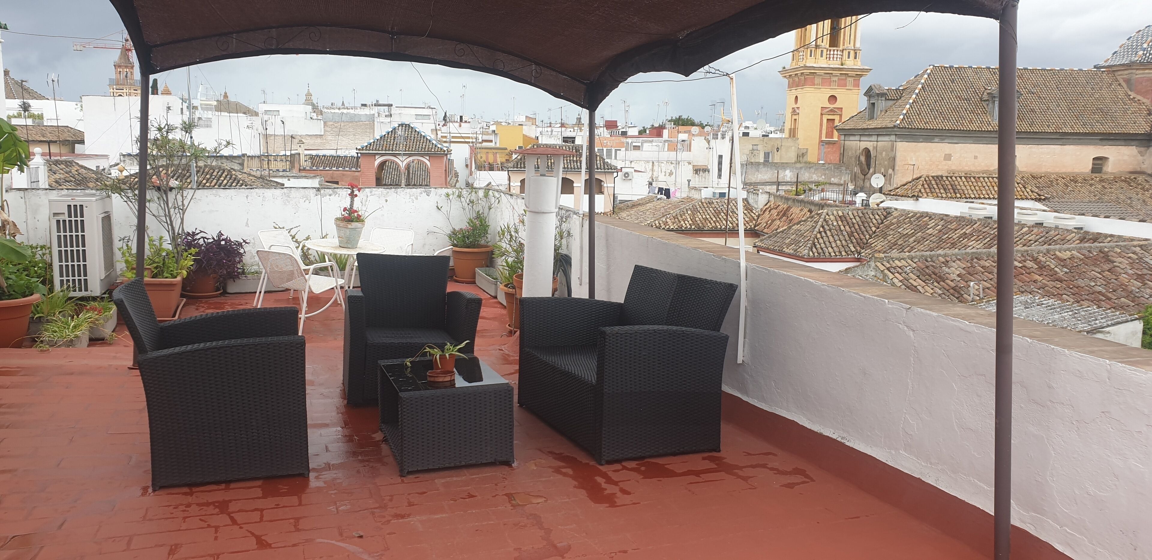 Terraza en la azotea
