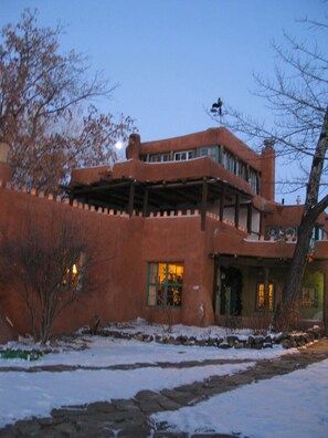 Exterior detail - Mabel Dodge Luhan House (Taos)