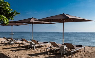 Beach nearby, white sand