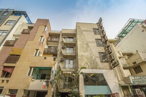 Fassade der Unterkunft