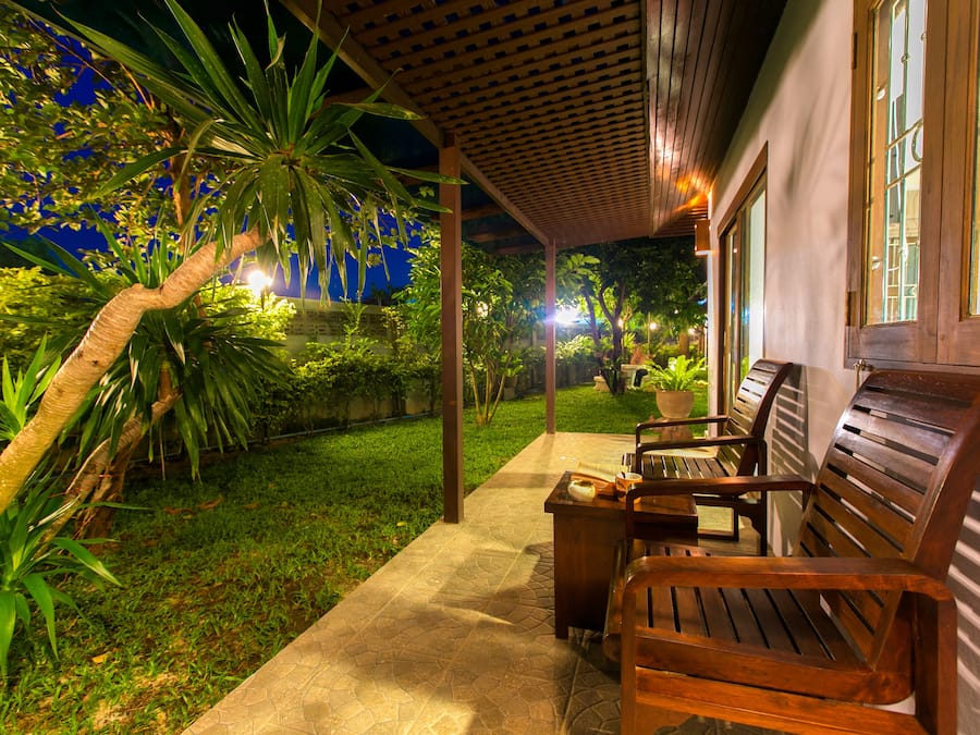 Familie cottage, 2 slaapkamers | Veranda