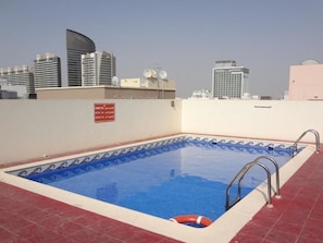 Indoor pool, outdoor pool - Premiere Hotel Apartments (Dubai)