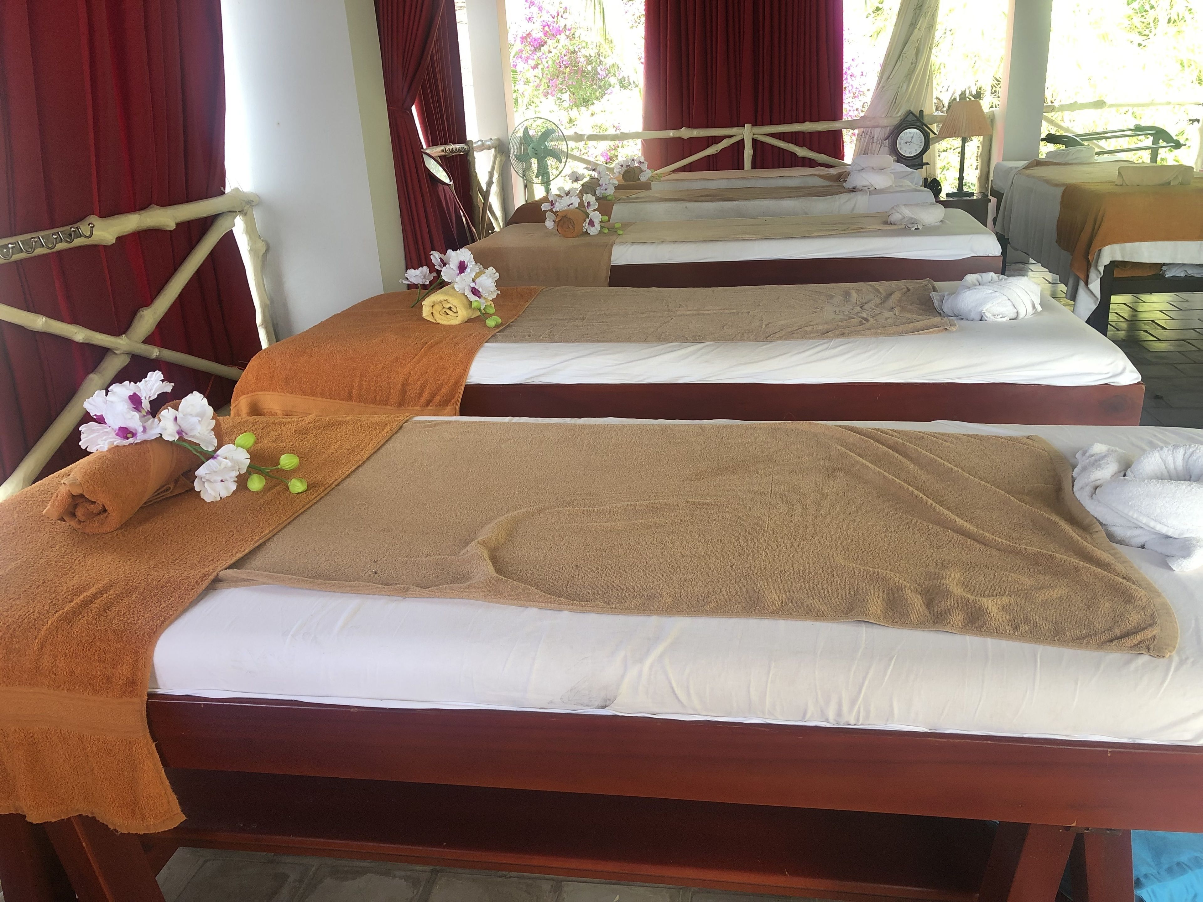 manicures and pedicures